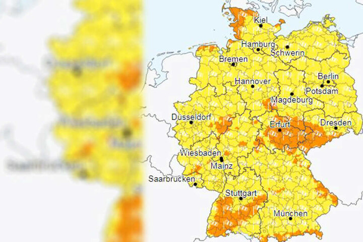 Stürmische Zeiten! An der Küste, in Teilen Mittel- und Ost-Deutschlands und im Südwesten weht es weiter heftig.