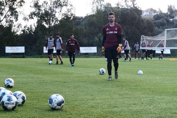 Heute stand leichtes Training auf dem Plan.