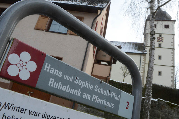 Forchtenberg im Hohenlohekreis: Hier wurde Sophie Scholl geboren, vieles erinnert an sie und ihren Bruder Hans. (Archivbild)