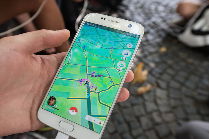 Es ist nur die Smartphone-App Pokémon Go.