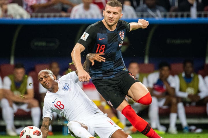 Ante Rebic (r.) ist einer der Erfolgsgaranten der kroatischen Nationalmannschaft.