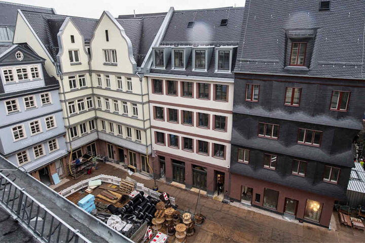 Die neue Altstadt soll eine Mischung aus Wohnraum, Geschäften, Cafés und Restaurants werden.