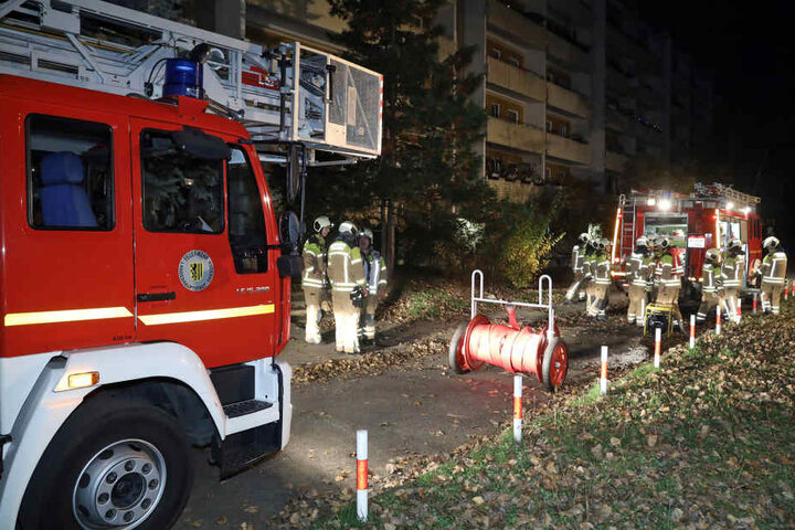 In Prohlis brannte es in der Nacht.