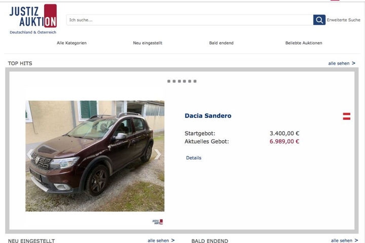 Die Bitcoins können demnächst bei diesem Online-Portal ersteigert werden (Symbolbild).
