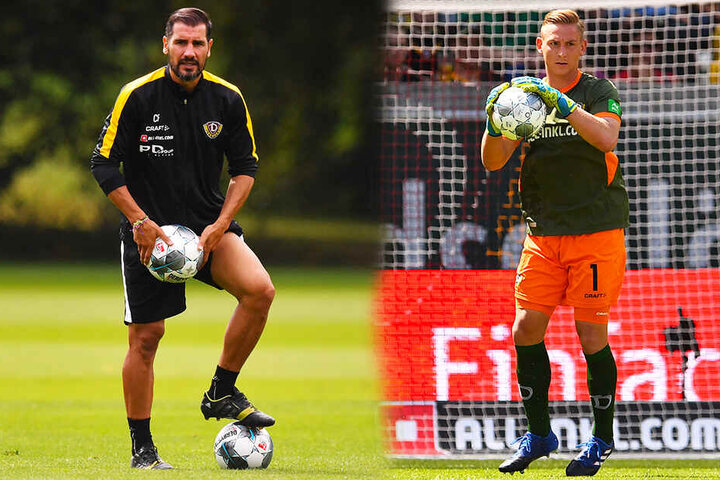 Cristian Fiel (l.) setzt weiterhin auf Kevin Broll. (Bildmontage)