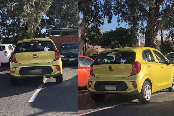 Perfektes Parken geht anders...
