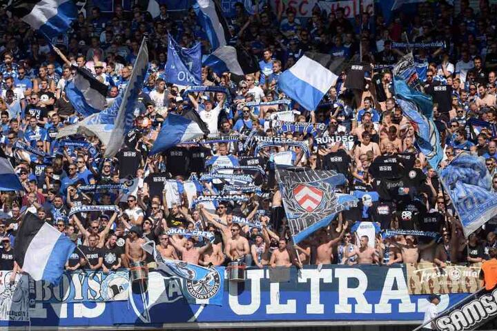 Mehrere Randalieren gehören der Ultrasszene von Arminia Bielefeld an.