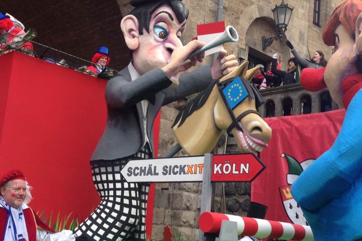 Im Kölner Karneval wird alles auf links gedreht.