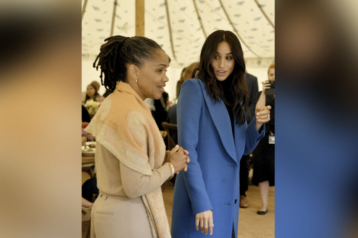 Herzogin Meghan und ihre Mutter Doria Ragland bei einem Empfang im Kensington Palace im September 2018.