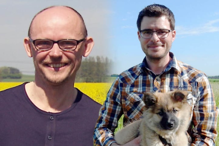 Der gläubige Imker Andreas und der bayerische Bio-Bauer Anton.