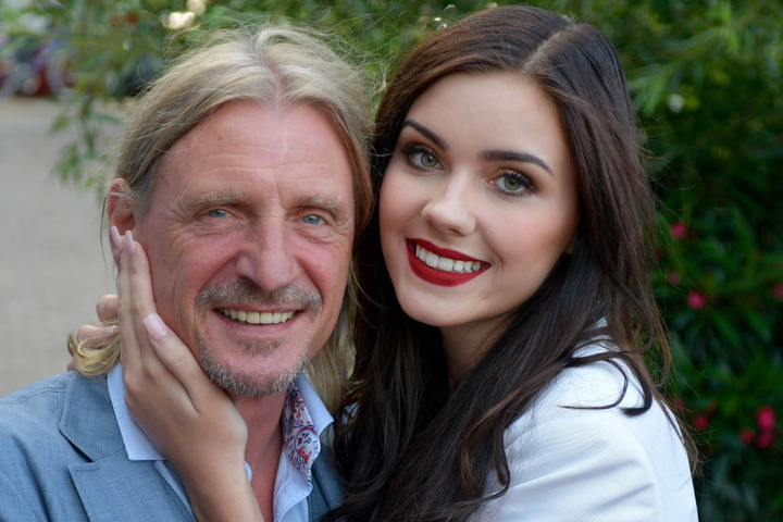 Nathalie Volk wurde durch "Germany's next Topmodell" bekannt. Seit 2015 ist sie mit Medienunternehmer Frank Ott (l) liiert.