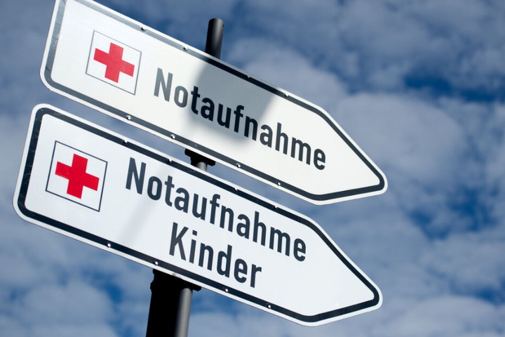 Das Kind wurde in ein Krankenhaus gebracht. (Symbolbild)
