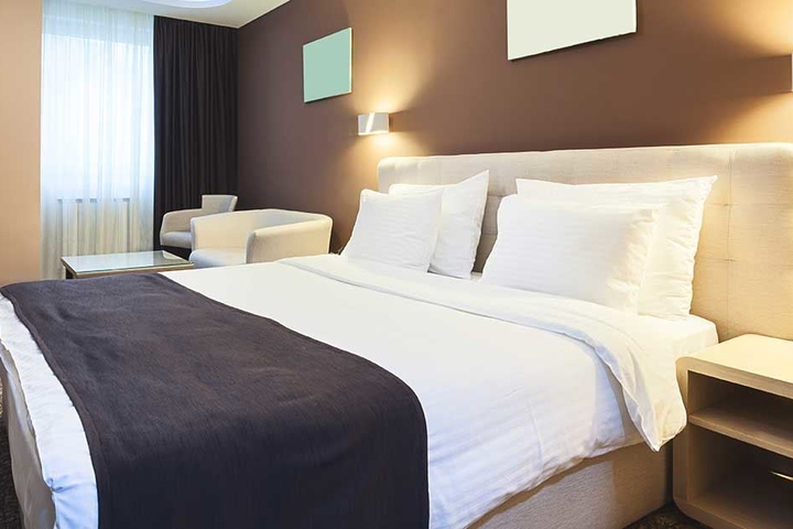 Bei Sex im King-Size-Bett geschah der Unfall (Symbolfoto).
