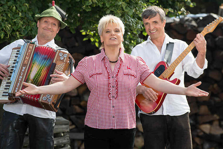 Die Randfichten in aktueller Besetzung: Michael "Michl" Rostig (55), Marion Frank (49) und Thomas "Lauti" Lauterbach (54).