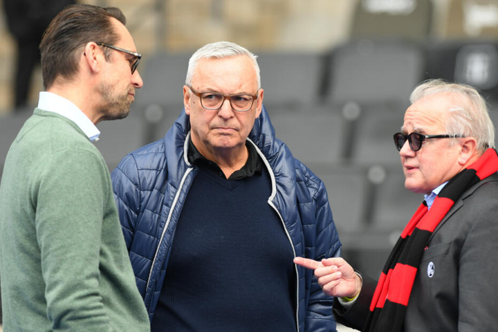 Keller (rechts) präsentiert sich am kommenden Mittwoch in Berlin bei der Generalversammlung der DFL. (Archivbild)