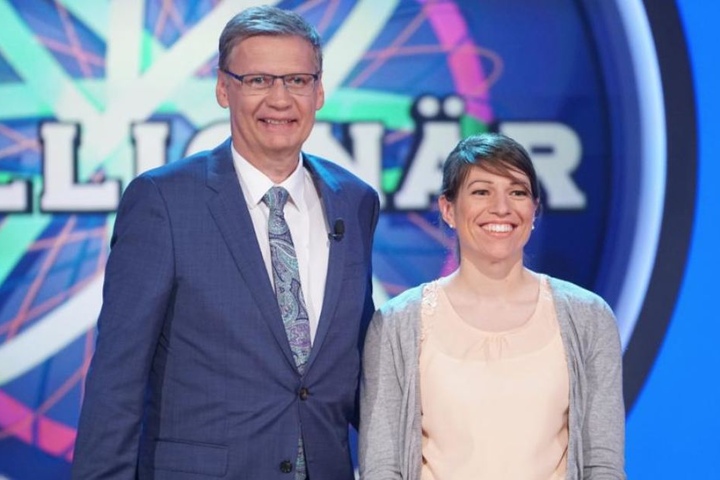 Kandidatin Sandra Schläfle ließ sich von dem ganzen Trubel nicht verschrecken. Am Ende ging sie mit 32.000 Euro nach Hause.