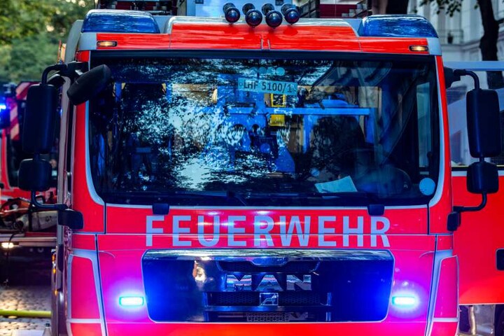 Die Feuerwehr rückte an. (Symbolbild)