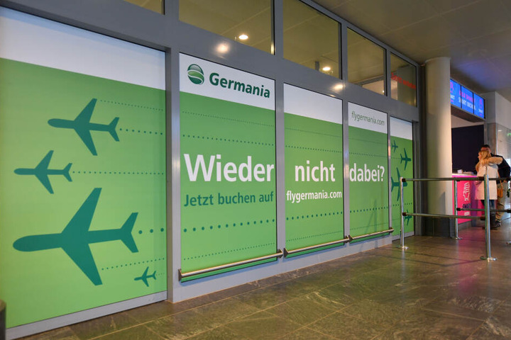 Der Flughafen verlor mit Germania seine wichtigste Fluglinie.