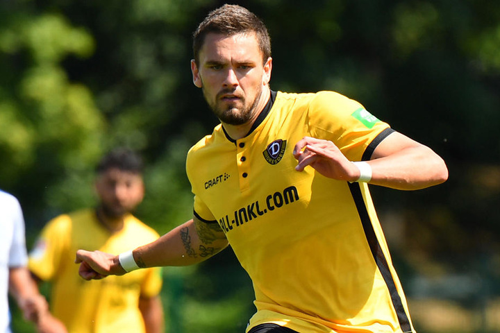 Beim Testspiel gegen den Bischofswerdaer FSV lief Pascal Testroet (27) letztmals für die Schwarz-Gelben auf.