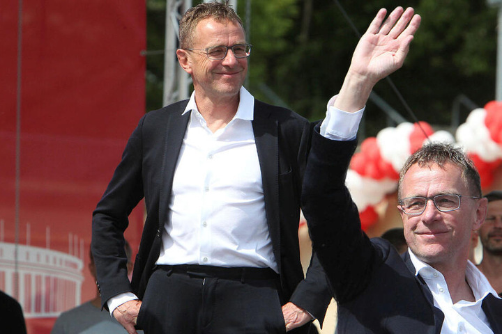 Verlässt die Roten Bullen nach sieben erfolgreichen Jahren: Sportdirektor und zweimaliger Übergangstrainer Ralf Rangnick. (Bildmontage)