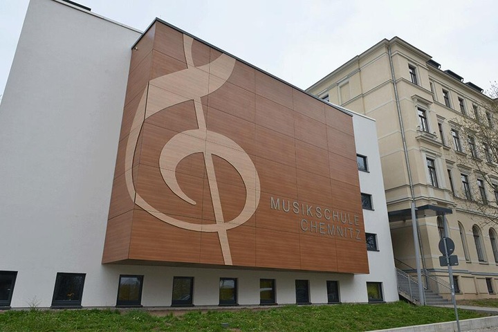 Die Musikschule in der Gerichtstraße 1.