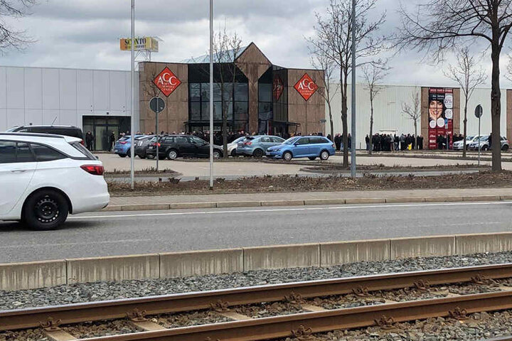 Der Parkplatz des ACC.