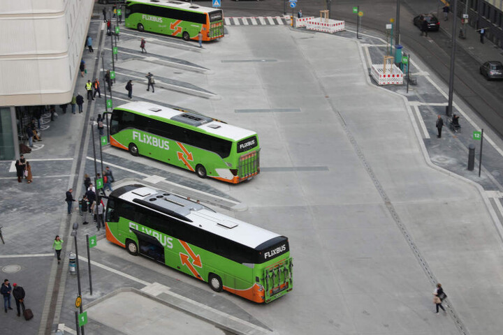 Der Fernbusbahnhof wurde vier Jahre lang gebaut.