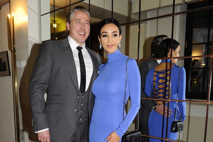 Mit ihrem Mann Franjo besuchte sie am Wochenende den Sportpresseball.