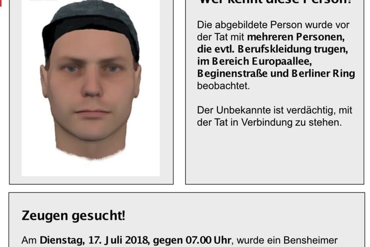 So sieht einer der Verdächtigen aus!