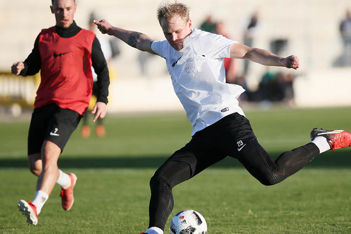Am Ball ist Sören Bertram schon wieder top, mit der Kondition hapert’s derzeit aber noch.