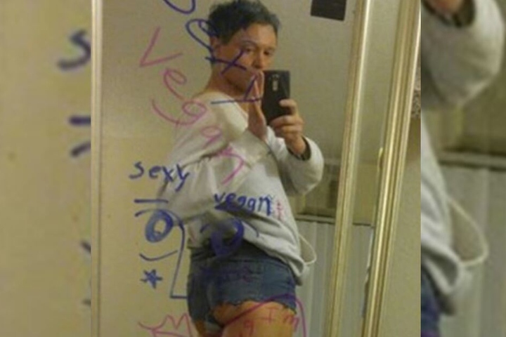 Sexy Vegan (37) zeigt auf Instagram gerne seinen Po.