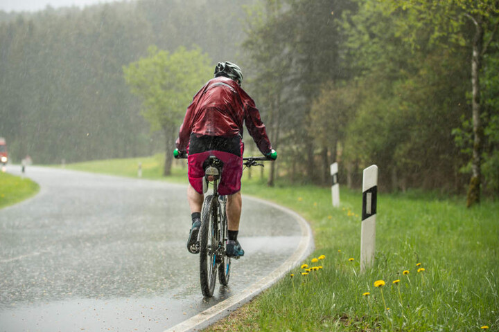 In den nächsten Tagen empfiehlt sich Fahrradfahren nicht wirklich.