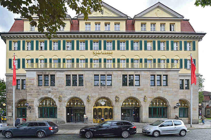 Die Sparkassen-Zentrale am Dresdner Güntzplatz.