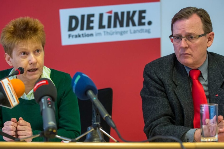 Bundestagsvizepräsidentin Petra Pau und Thüringens Ministerpräsident Bodo Ramelow wurden vom Verfassungsschutz beobachtet.