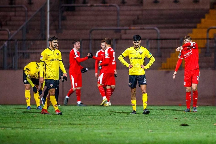Auch die Talent Luca Shubitidze (li.) und Osman Atilgan kamen für Dynamo zum Einsatz.