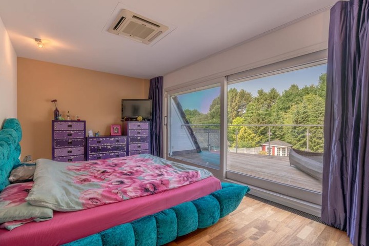 Schlafzimmer im Obergeschoss.