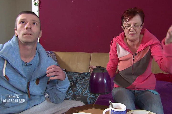 Denis L. (33) und seine Lebensgefährtin Simone M. (55).