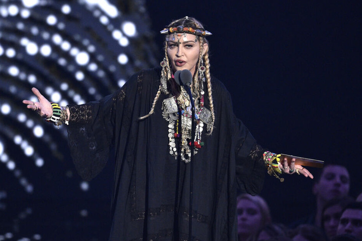 Sängerin Madonna bei den MTV Music Awards in New York.