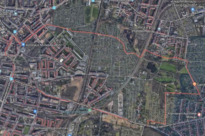 Der Vorfall ereignete sich im Stadtteil Anger-Crottendorf