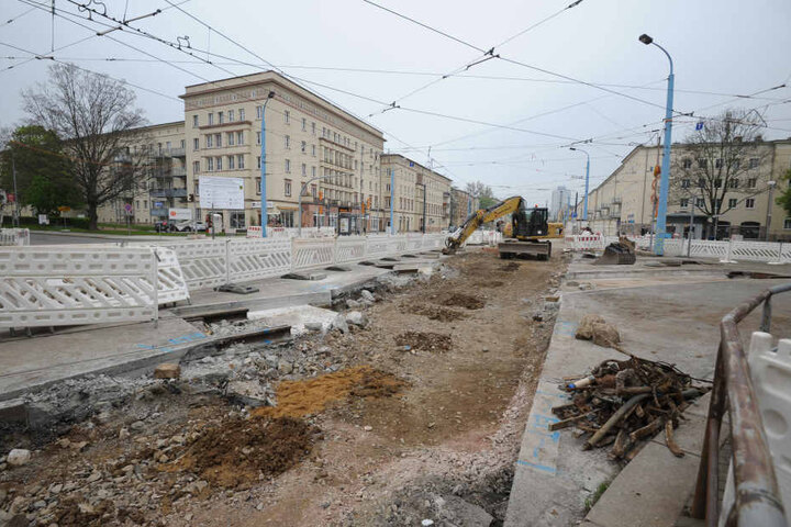 Seit mehr als einen Jahr laufen die Bauarbeiten in der Reitbahnstraße