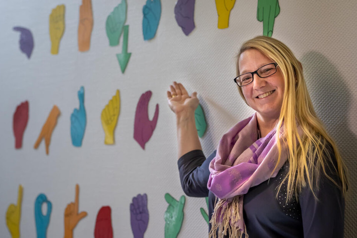 Susann Müller (37) begann ihre Karriere selbst als Studentin an der Hochschule Zwickau.