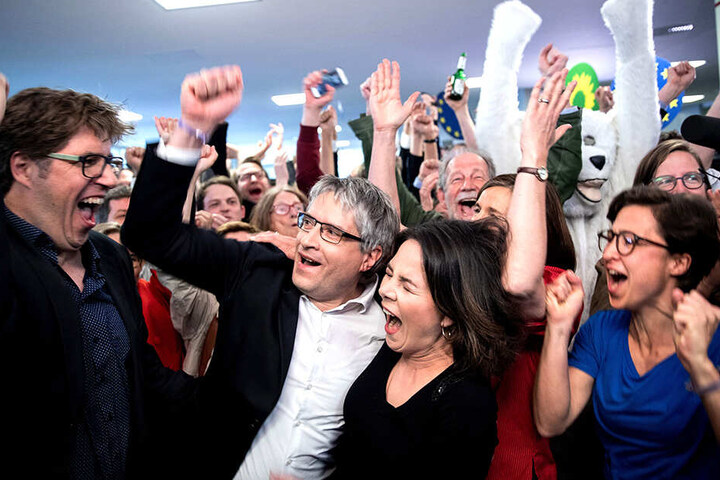 Andere Parteien, beispielsweise die Grünen, hatten jedoch Grund zum Jubeln.
