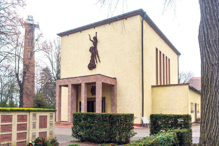 So sieht das Meißener Krematorium von außen aus.