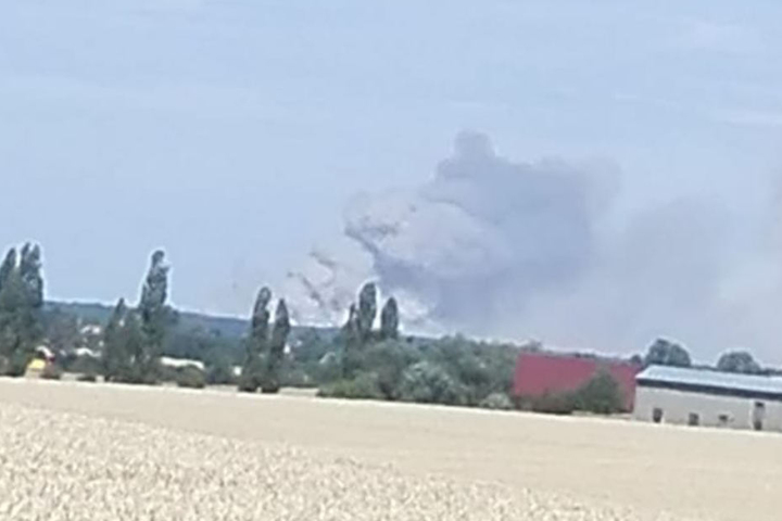 Was genau in der Oschatzer Ecke brennt, steht noch nicht fest.