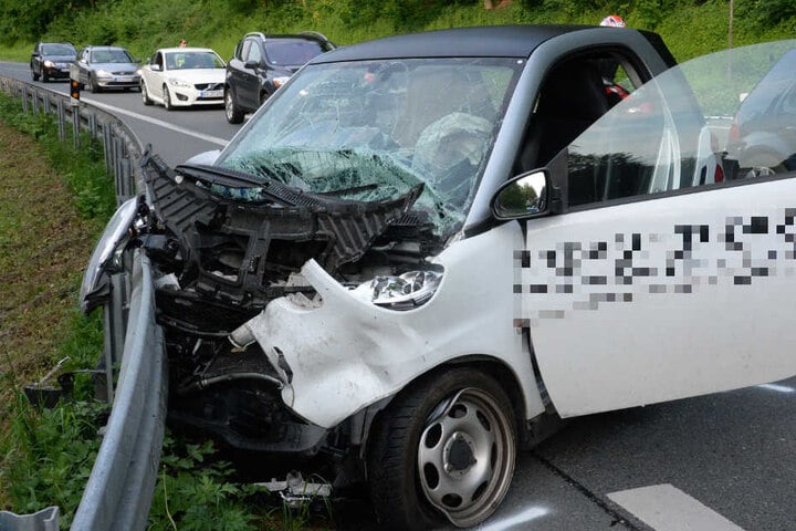Der Smartfahrer wurde schwer verletzt.