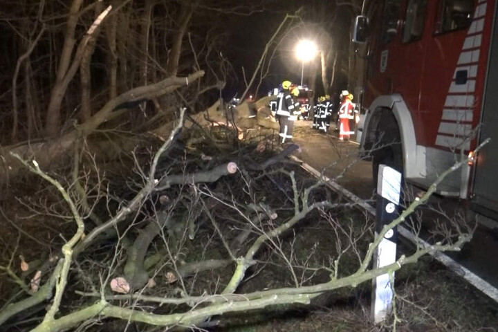 Zahlreiche Feuerwehrkräfte waren im Einsatz.