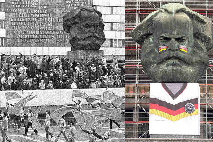 2014 bekam der Nischel ein
Deutschland-Trikot verpasst, das rasch geklaut und von der Morgenpost
wiedergefunden wurde
