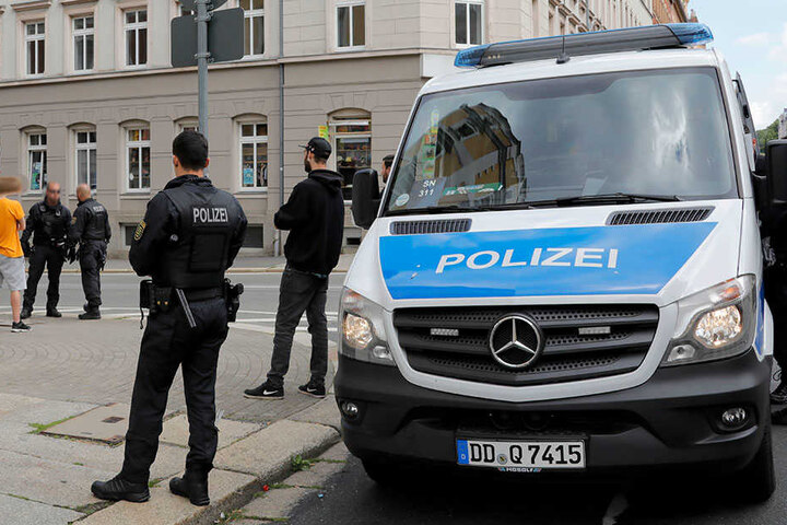 Die Polizei führte die Razzia unter anderem im Zentrum und auf dem Sonnenberg durch. (Archivbild)