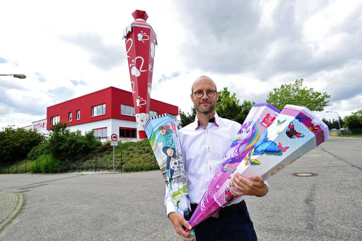 Lukas Roth (38) darf Zwickauer Kinder nicht mehr durch seine Manufaktur führen.