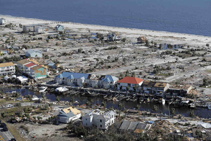 Der Hurrikan "Michael" verwüstete den Ort Mexico Beach in den USA. (Archivbild)